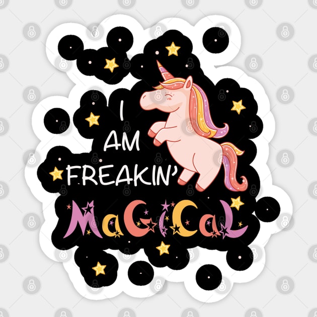 Magical Unicorn Sticker by Lucia